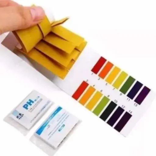 Medidor de pH em fitas